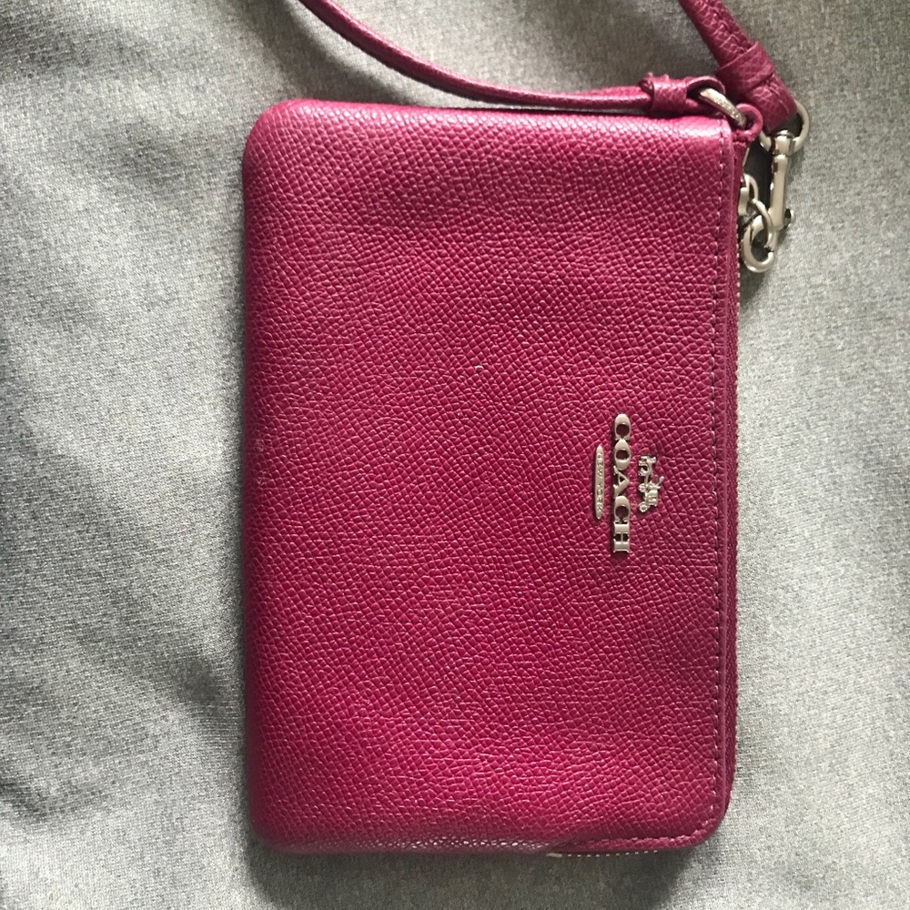 Coach wristlet